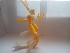 Tinkerplay Mermaid 3D Printer Model