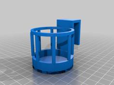 Spray Bottle Holder For IKEA Ivar 3D Printer Model