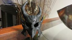 Daedric Helmet 3D Printer Model