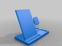 Phone & Accessories Station/Holder 3D Printer Model