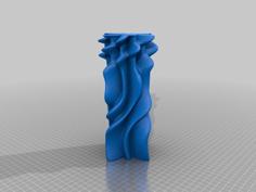 I Have No Aux And Yet I Must Sound – Chaos Collection Vase #21 3D Printer Model