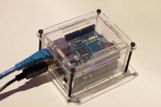 Laser Cut Ethernet Shield / Arduino Enclosure