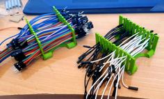 Dupont Cable Pin Jumper Wire Organizer 3D Printer Model