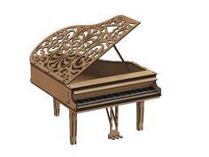 Laser Cut Piano