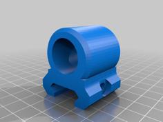 Scope Rail Mount 3D Printer Model