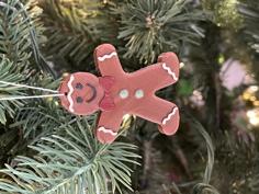 Gingerbread Ornament 3D Printer Model