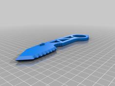 SPt – Serrated Plastic Tool 3D Printer Model