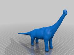 Rockasaurus (rok Daddy + Brachiosaurus) 3D Printer Model