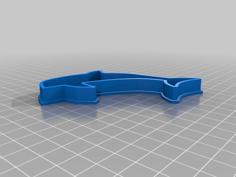 Dolphin Cookie Cutter 3D Printer Model