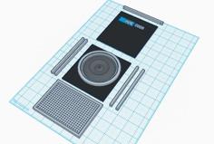 Hal 9000 1:1 Prop Parts (2010 Space Odyssey: The Year We Make Contact) 3D Printer Model