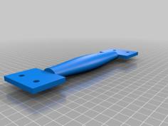 SCA Center Grip Shield Handle 3D Printer Model