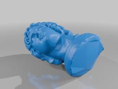 Alexander The Great Bust 3D Printer Model