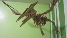 Laser Cut Pteranodon 3D-Puzzle