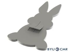 Self-Opening Easter Bunny 3D Printer Model