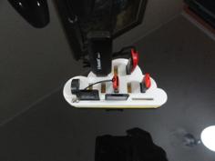 Ekobots – Cloud Storage – USB Device Holder. 3D Printer Model