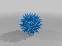 ESCHER STAR SNUB DODECAHEDRAL POLYKNOT 1 3D Printer Model