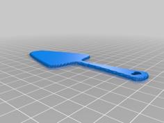 Emergency Cake Server (nöd-tårtspade) 3D Printer Model