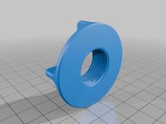 Under-Counter Faucet Nut (1/2 In IPS) 3D Printer Model