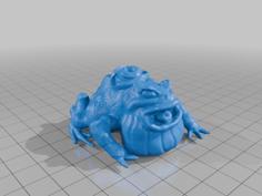 Three-Eyed Frog – Turnip28 3D Printer Model