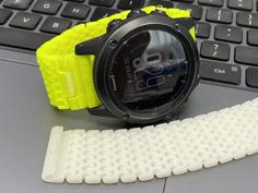 Articulated Garmin Fenix 3/5x/6x 26mm Wristband/watchband 3D Printer Model