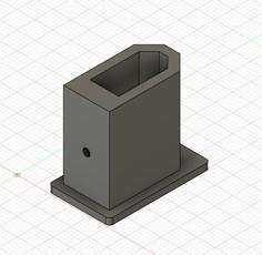 XT60 Panel Mount 3D Printer Model