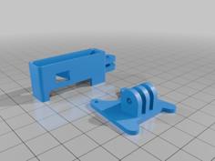 Naked GoPro Mount 3D Printer Model