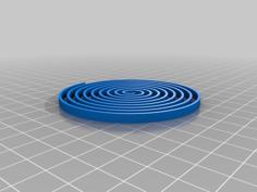 Simple Spiral 3D Printer Model