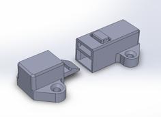 Latch Lock For Chest Or Sliding Door 3D Printer Model