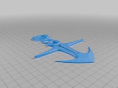 Anchor 3D Printer Model