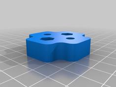 Ender 3 V3 SE 90 Degree Adapter With Nuts 3D Printer Model