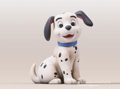 Dalmatian 3D Printer Model