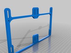 240mm Radiator Offset Bracket 3D Printer Model