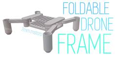 Foldable Frame For 7mm Motors (no Screws) 3D Printer Model