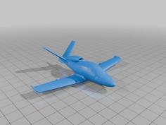 Cirrus SF50 Vision Jet 3D Printer Model