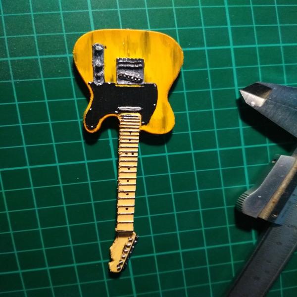 Fender Telecaster Miniature 3d Printer Model Free Download - 3axis.co