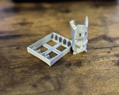 Pikachu Game Boy Cartridge Display 3D Printer Model