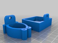 Single Fishing Rod Holder 3D Printer Model