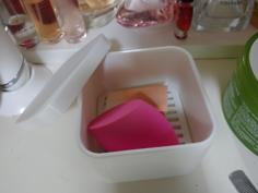 Cosmetic Makeup Sponge Case 3D Printer Model