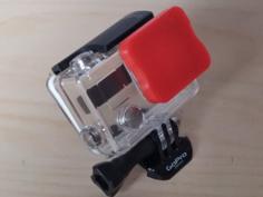 Lens Cover For GoPro 3+ Housing 3D Printer Model