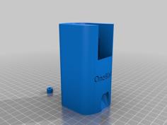 Oneblade Mount With Strain Relief 3D Printer Model