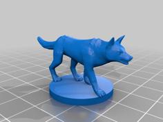 German Shepard Miniature 3D Printer Model