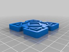 Geometry Dash Icons 3D Printer Model