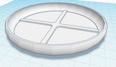 9g Frisbee (100mm Diameter) V1 (There Is Now An Improved Version!) 3D Printer Model