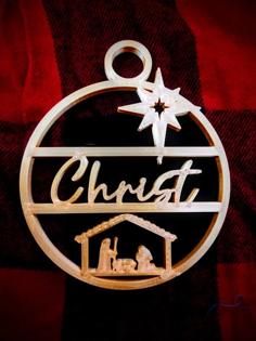 Names Of Christ Ornaments 3D Printer Model