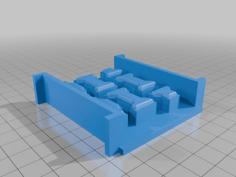 Mold For Making A Tile Floor From Plaster Or Cement. 3D Printer Model