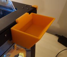 Qidi Tech / Flashforge Creator Pro Parts Utility Bin – Hang On Side With No Tooling 3D Printer Model