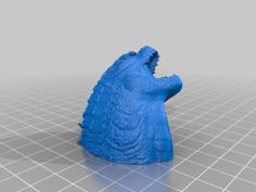 GODZILLA HEAD 3D Printer Model