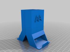 Battery Dispenser AA / AAA 3D Printer Model