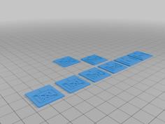 4 CMBG – Mech Inf Bn – ORBAT Tokens 3D Printer Model