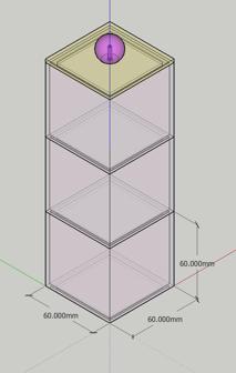 StackableBox 3D Printer Model